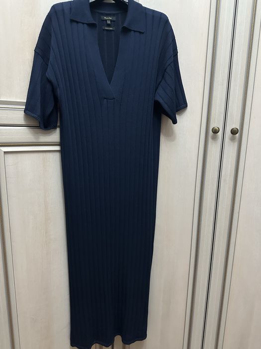 Трикотажное платье Massimo Dutti