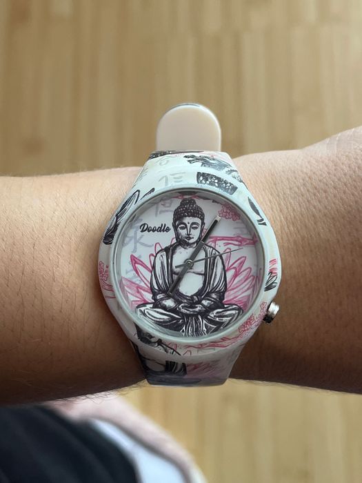 Италиански Дамски часовник Doodle Budha