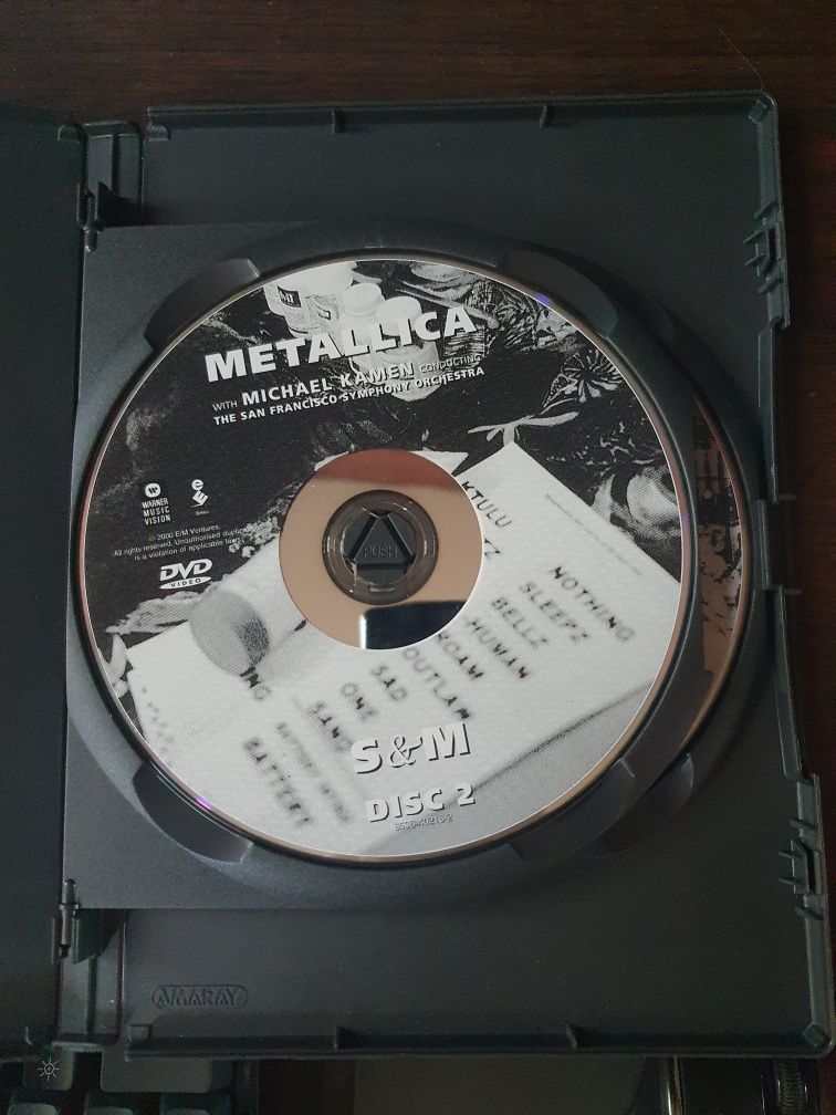 DVD METALLICA и симфонический оркестр