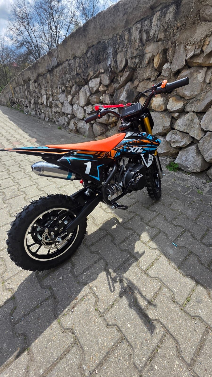 Cross Motocross pentru copii XTL cu pornire la buton nou cu Garantie
