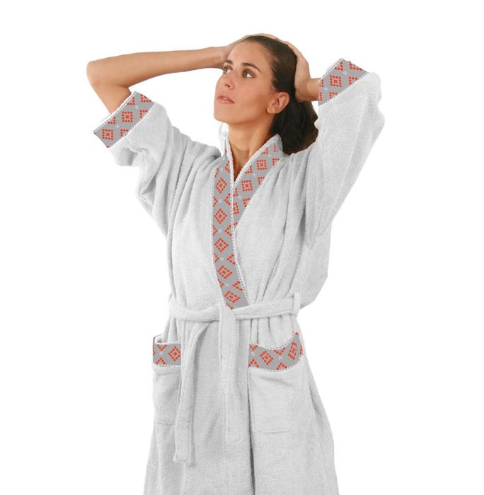 НОВ Дамски халат за баня DILIOS, размер S/M