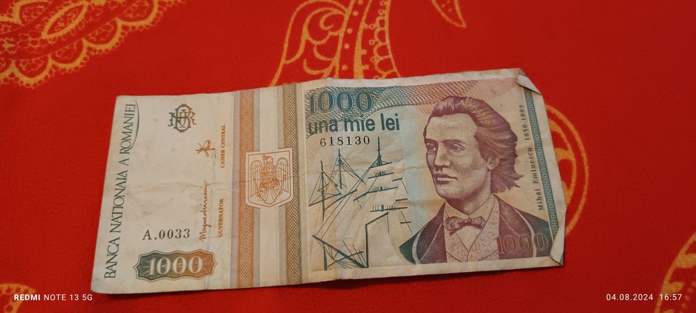 Vind bagnote vechi in stare buna