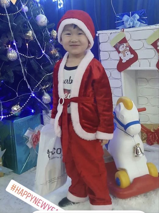 Костюм Санта Клауса деда мороза на новый год