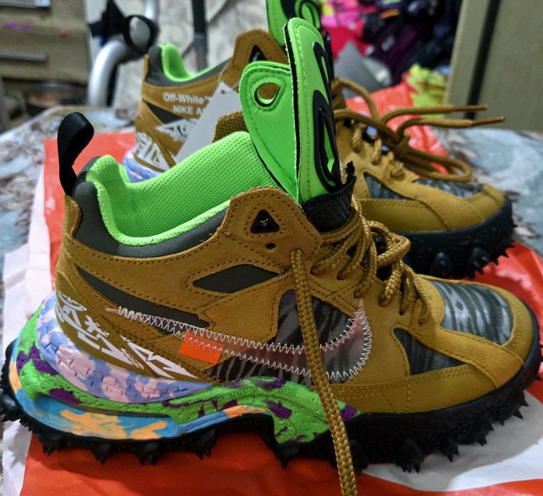 Nike Off White Air Terra  Forma жестоки оригинални дамски сникърси 38.