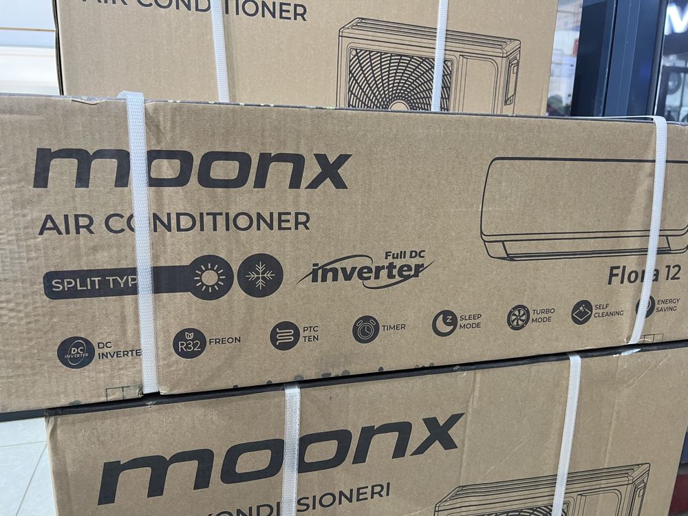 Новый 12 инвертор кондиционер MoonX, завод Gree Китай медные трубки