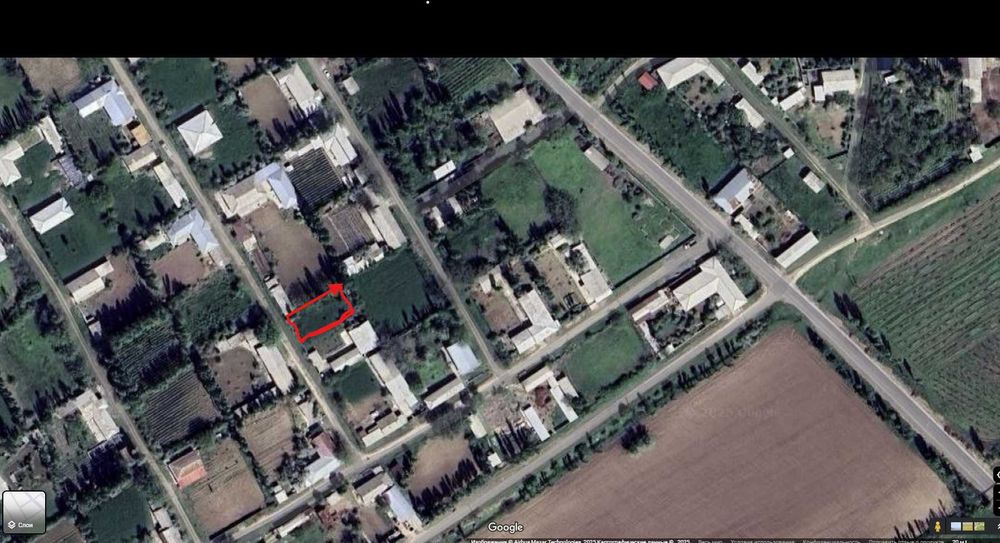 Ер сотилади 5 сотих Паркент Бустон