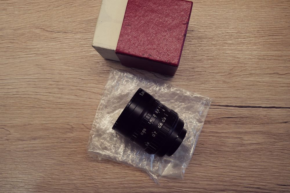 Obiectiv foto 25mm F 0.85 Tarcus C mount Japan