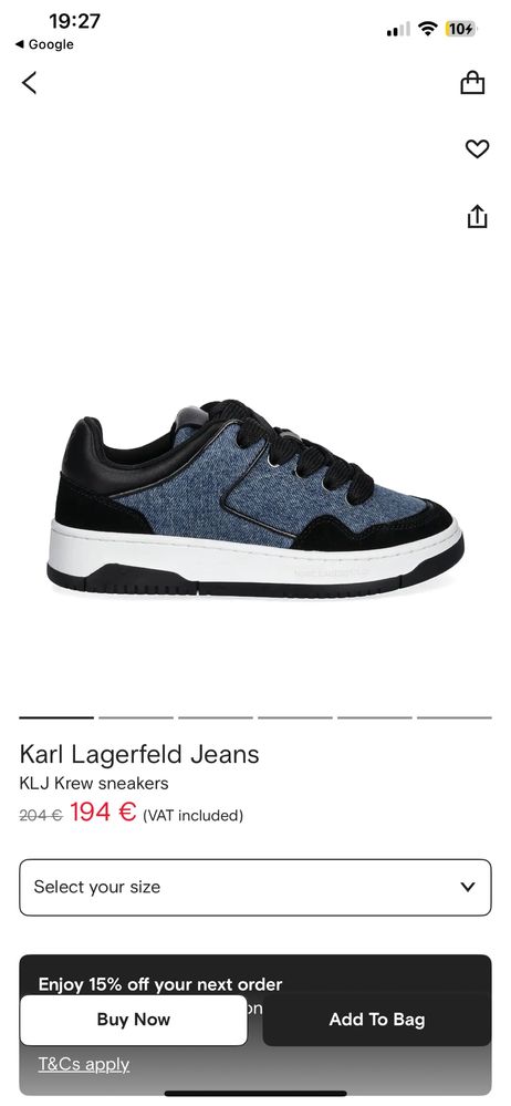Дамски обувки karal lagerfeld