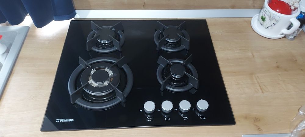Plita incorporabila Hansa, gaz.
