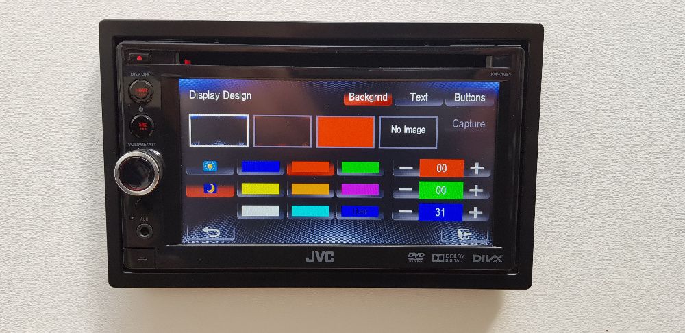 Dvd за кола JVC KW-AV51 double din с touch screen - КАТО НОВО !