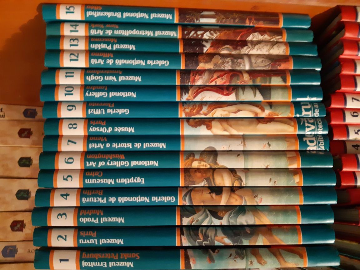 Vand Marile muzee ale lumii 15 volume colectia adevarul