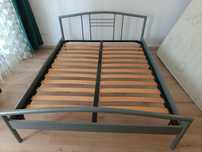 Pat metalic 160x200 cu somieră