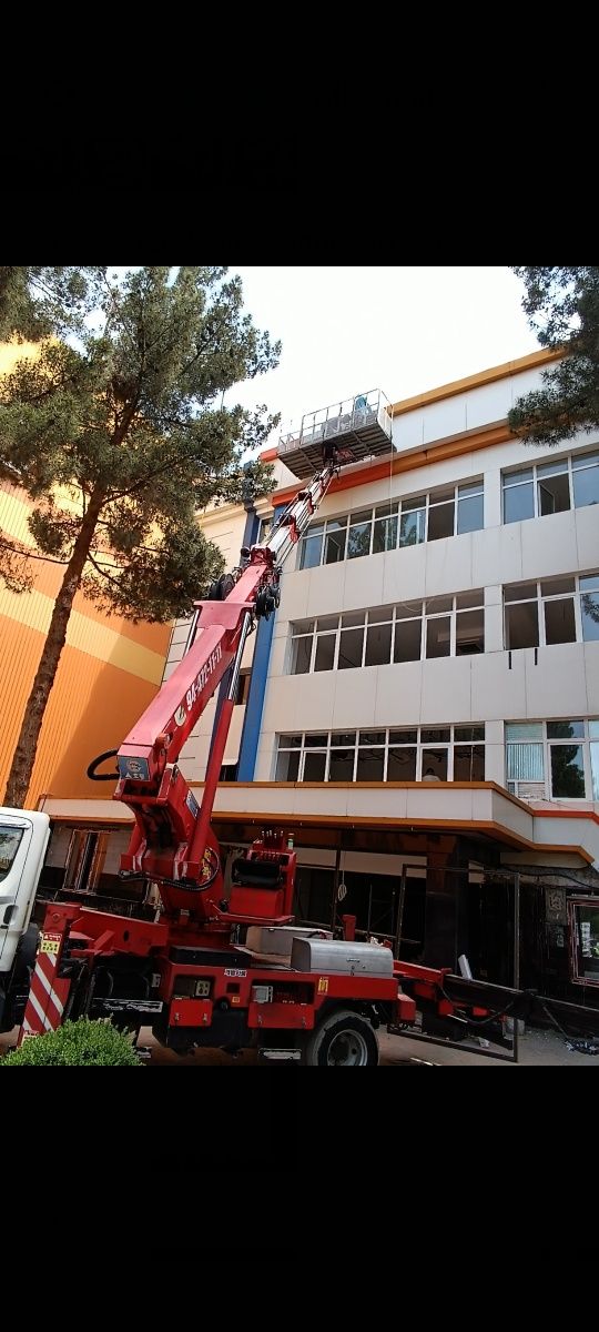 Автовишка хизмати водий буйлаб хизмат курсатамиз ап 17 ,18 ,22, 30 м
