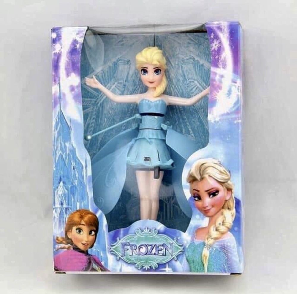 Frozen Летяща Елза Фрозен elza кукла фея дрон играчка принцеса