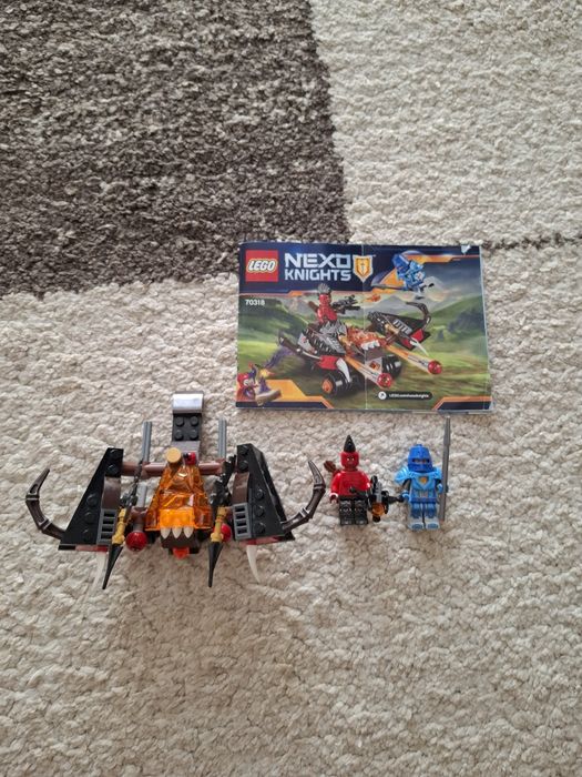Schimb lego nexo knights 70138 și 70347