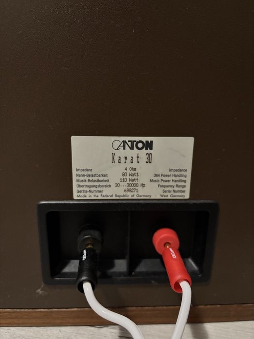 Canton Karat 30 – boxe vintage Germania, 450 lei