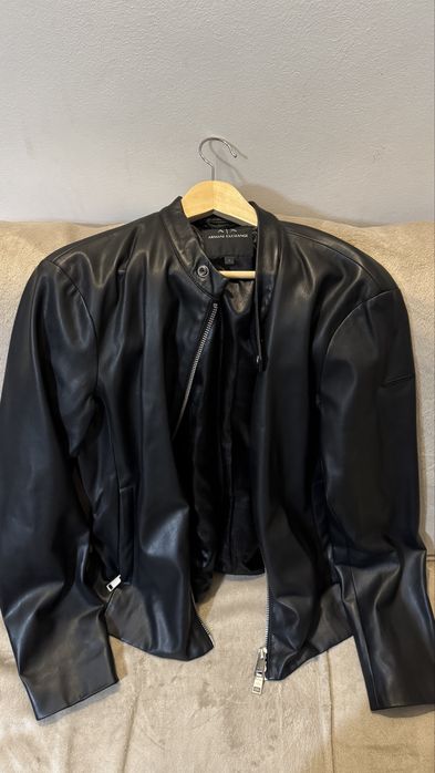 Geaca Emporio Armani piele