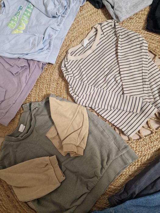 Lot mare baiete masura 92l 25 articole 4 lei articolul H&M si altele