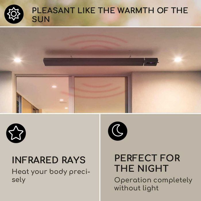 Стенен инфрачервен нагревател Klarstein