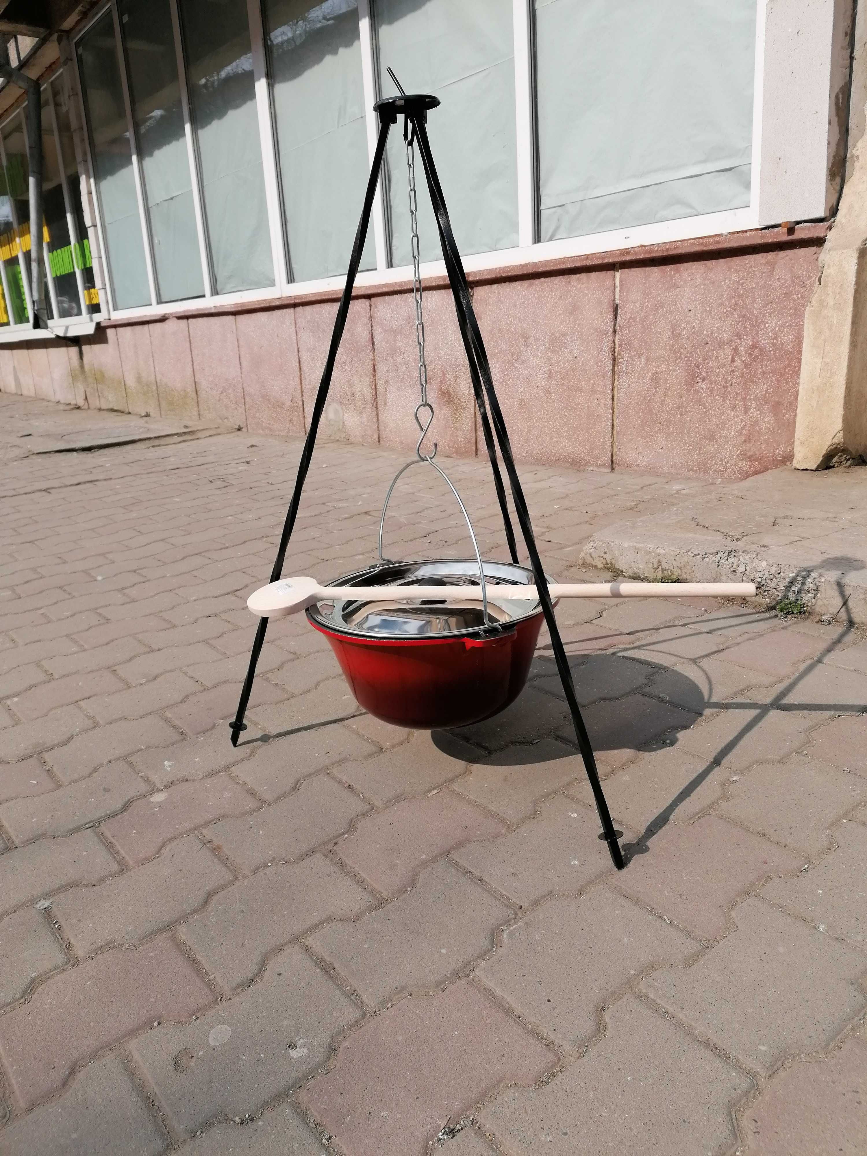Ceaun fontă emailată 16L Promo 449 lei+ capac inox  / 482 lei