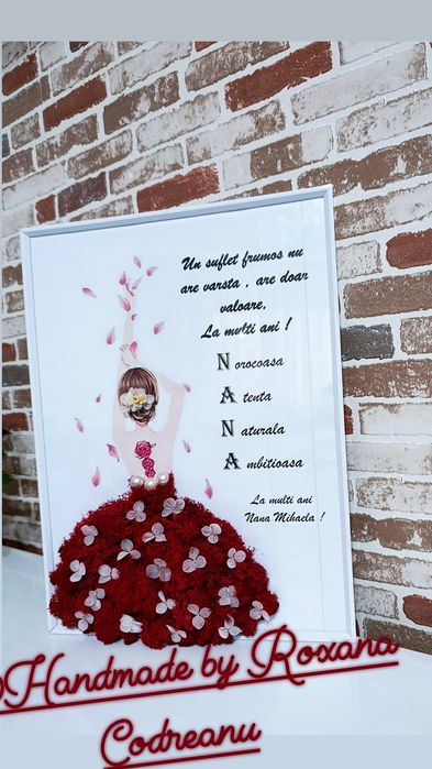 Tablouri decorate cu licheni