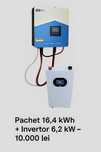 Kit Baterie 16,4KWh LiFePo4 + Inverter Easun 6.2KW WIFI Monofazic