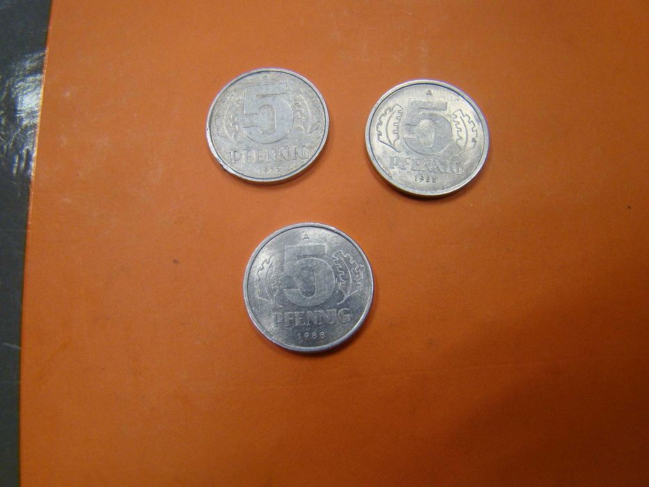 Монети ог ГДР и ГФР