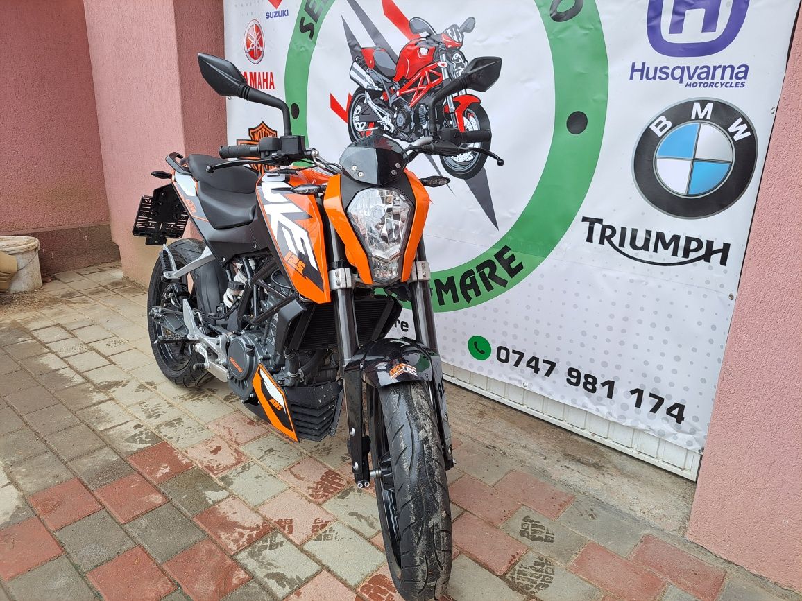 Select Motto SM vinde KTM DUKE 125cc. 2016 ABS.17.mii km