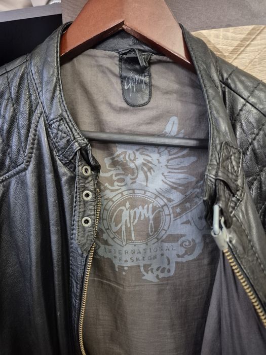 Geaca de piele naturala Gipsy XL barbati