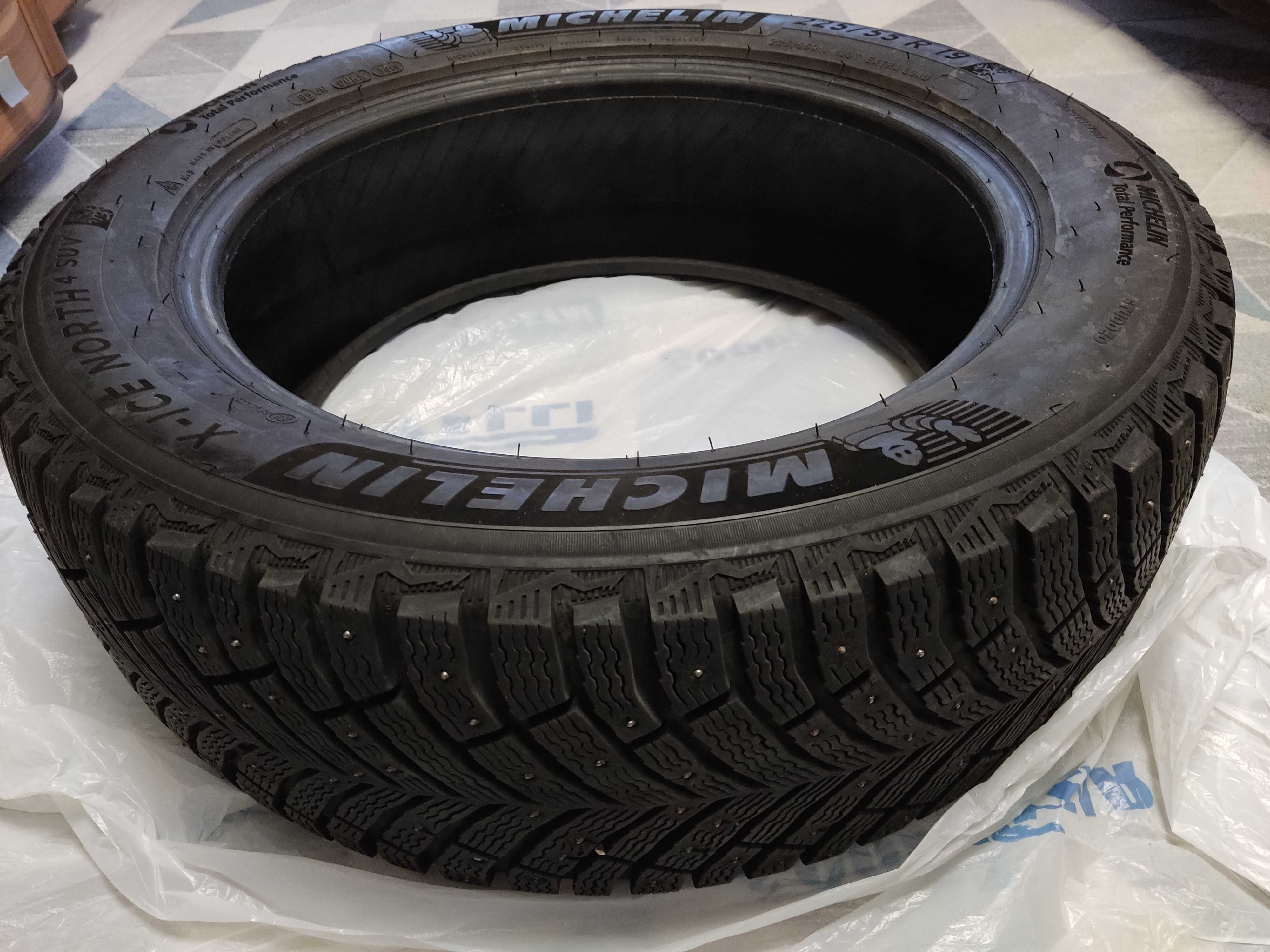 Шины зимние Michelin шипованные