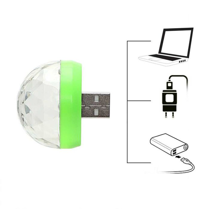 USB Лампа Светильник Гирлянда изменение цвета с музыкальным ритмом