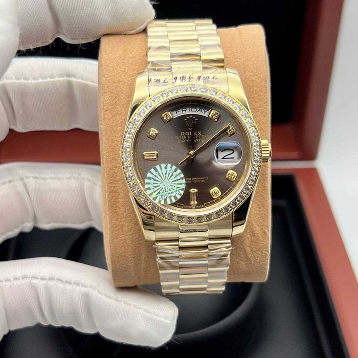 rolex day-date 36mm жълто злато