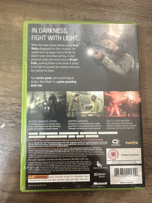 Joc Alan Wake Xbox 360