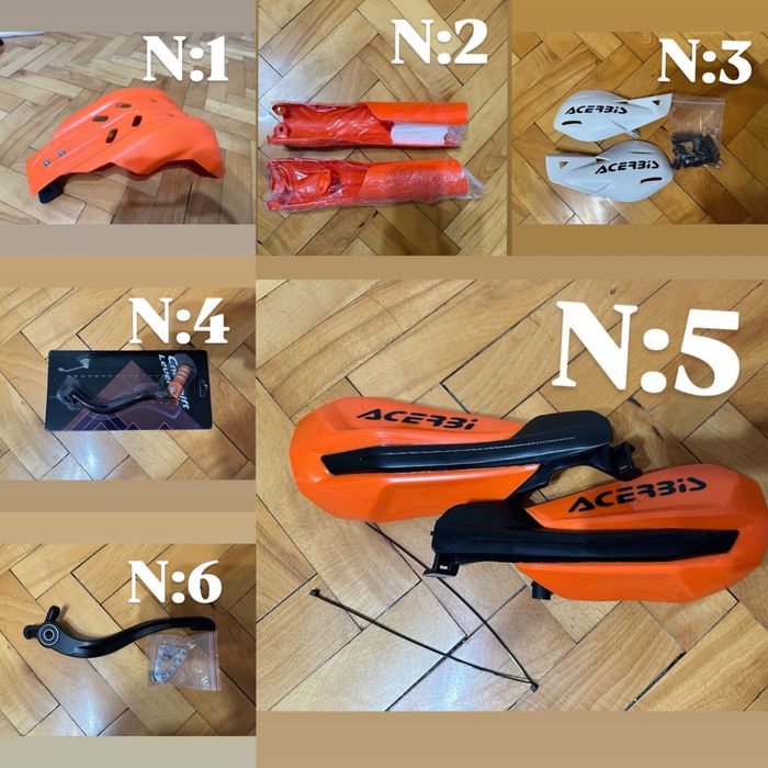 KTM EXC гардове лостчета скорости спирачка от 2019г. аксесоари