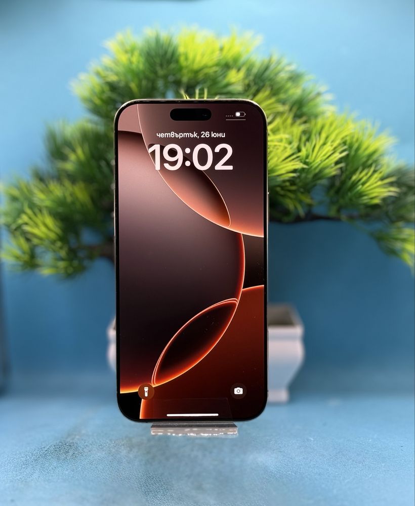 ГАРАНЦИОНЕН!!! Apple iPhone 16 Pro Max, 256GB, 5G, Desert Titanium