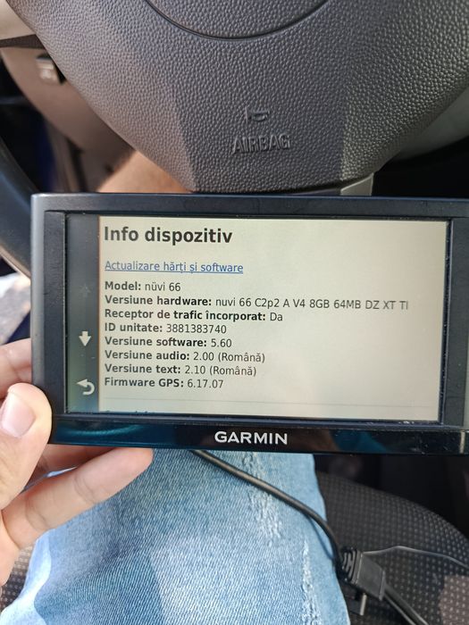 Navigatie Auto Garmin Nuvi 66LMT GPS 2026 Hărți cu Update pe viață