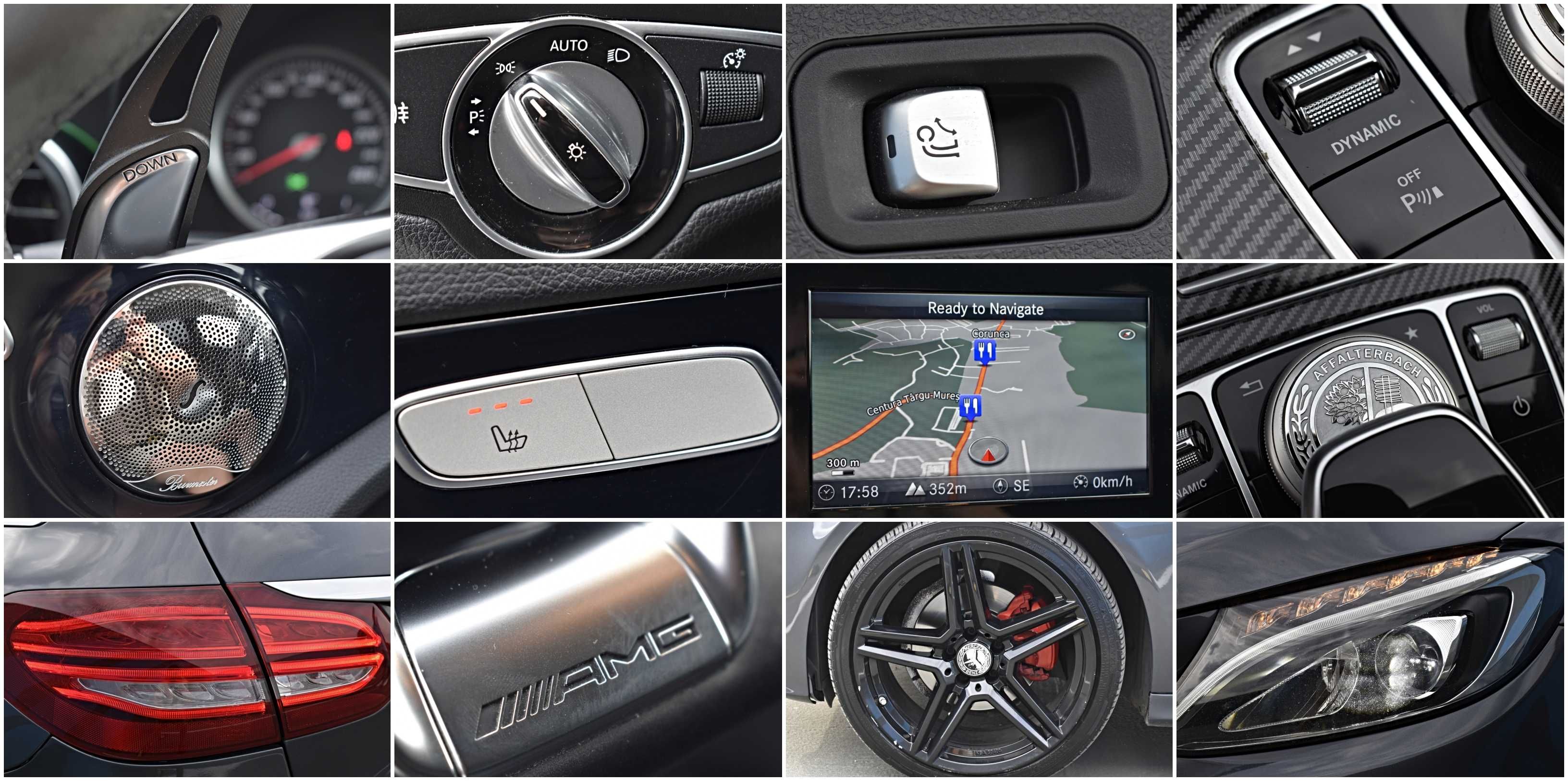 Mercedes C220~Navigatie~2016~LED~AMG~Distronic~Carlig~Bluetec~ 170CP