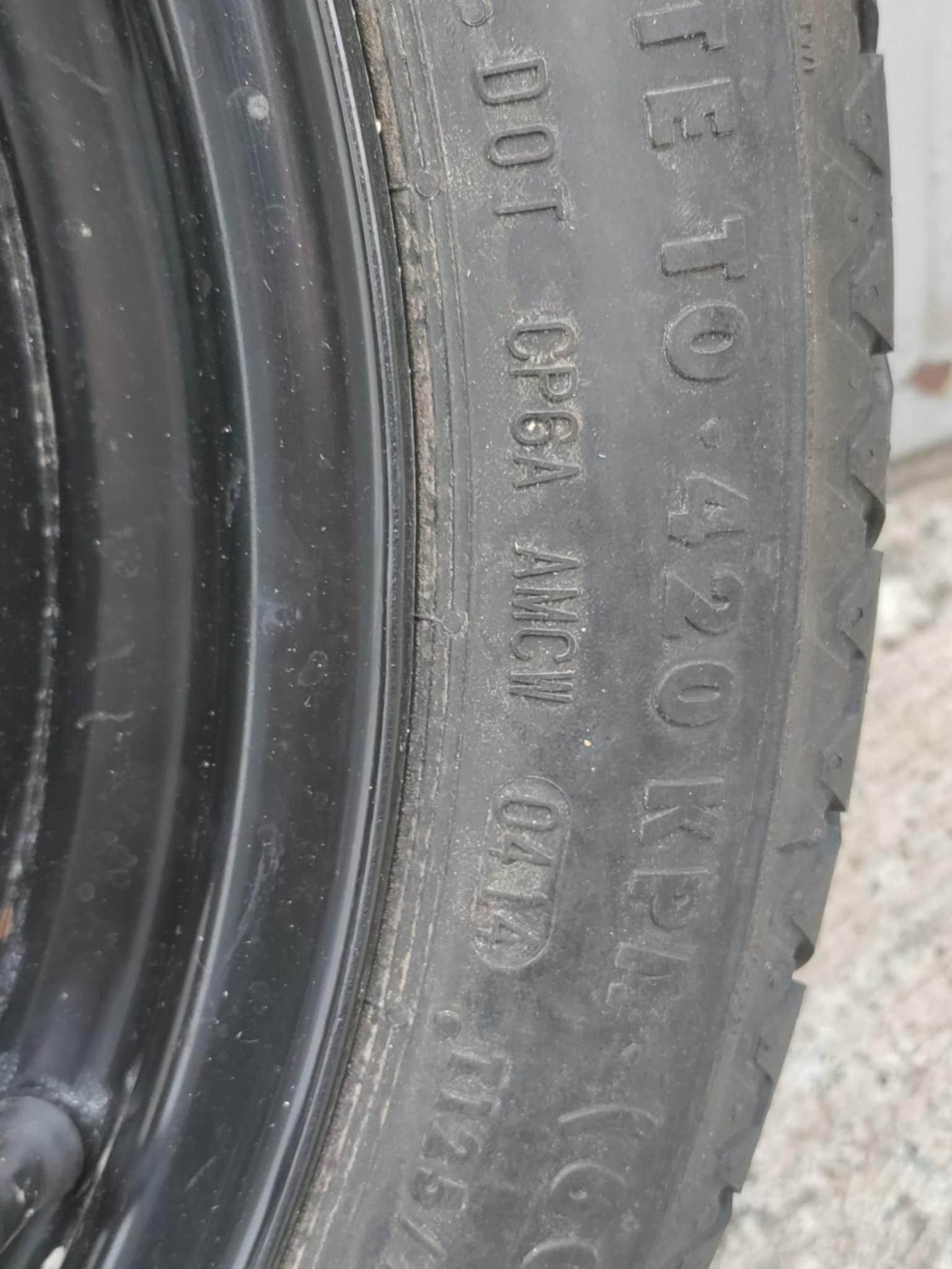 18" - 5x112 - Резервна гума - Патерица - VW, Audi, Skoda, Seat