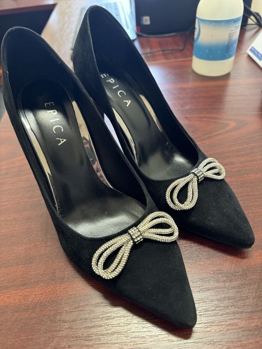 Pantofi Epica piele intoarsa