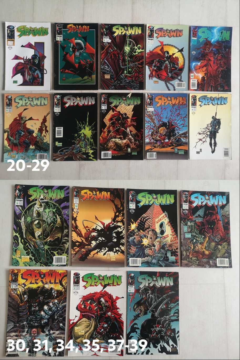 Set 98 benzi desenate Spawn de la Image Comics