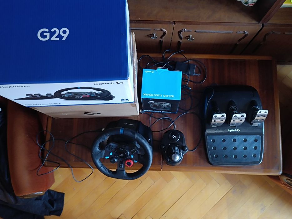 КАТО НОВ! Logitech G29 и Скоростен Лост