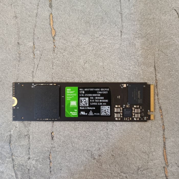 WD Green 1TB  M.2 SSD