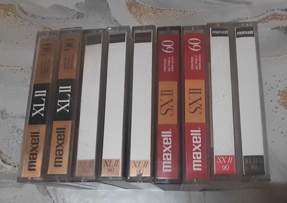 Аудио касети Maxell - хром