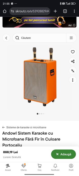 Boxa bluetooth,aproape noua