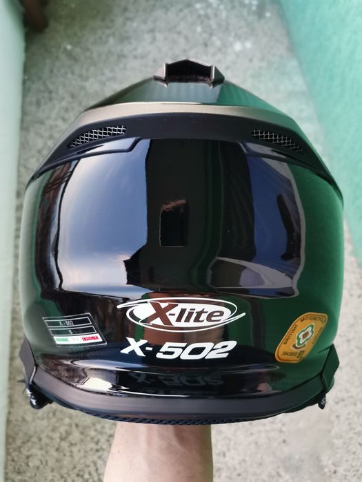Карбонова каска за кросов мотор, супермото X-Lite X-502 Carbon