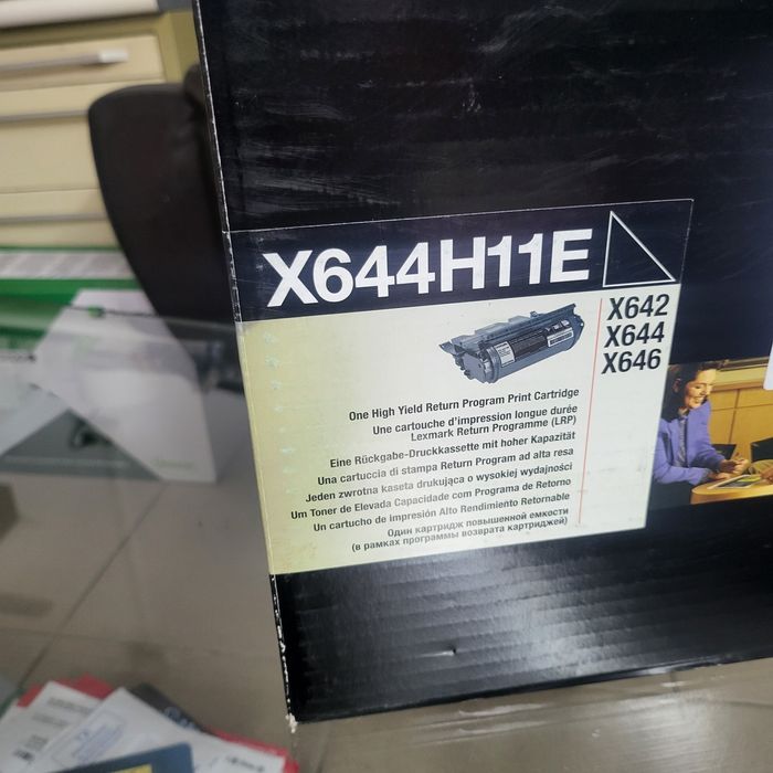 Lexmark toner negru Original Lexmark X644H11E , Lexmark 64016HE