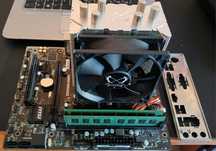 Kit AMD dual core A4 , 4GB DDR3 +cooler