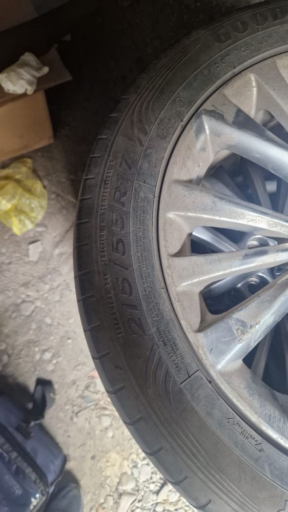Диски с шинами R17 215/55