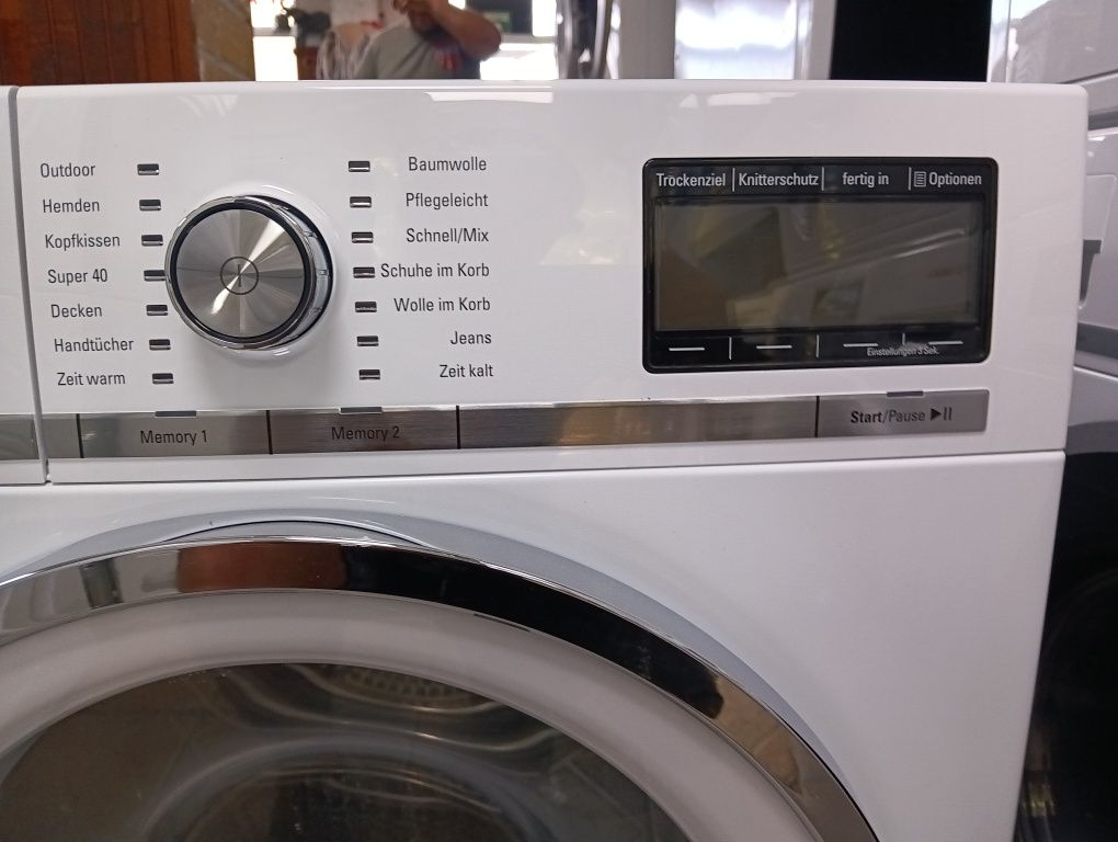 Като нова сушилня с термопомпа Сименс  Siemens IQ 890 A+++ 8кгГАРАНЦИЯ