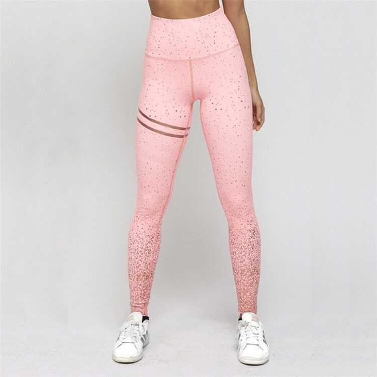 Colanti fitness roz Pink Galaxy